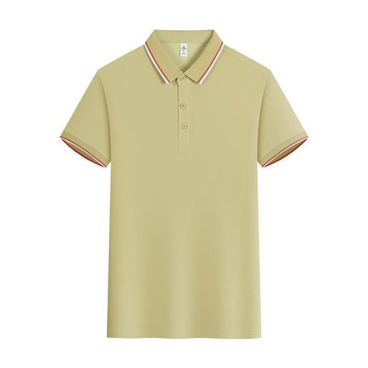 Polo de Seda Helada para Verano - Manga Corta con Solapa - Image 14