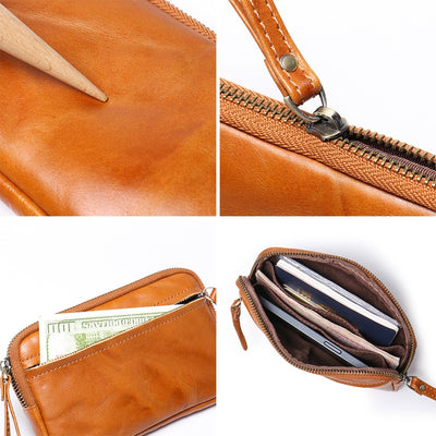 Bolso Bandolera Hombre Diseño Calavera con Cierre de Cremallera - Image 22