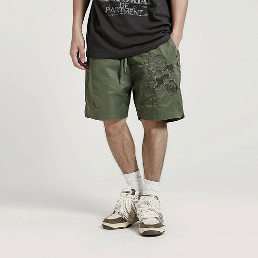 Shorts Deportivos Ligeros con Letras Bordadas para Hombre - Image 8