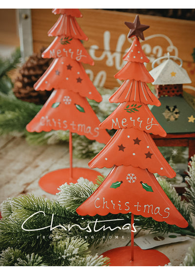 Árbol de Navidad de Metal para Ventana - Adorno Decorativo del Hogar - Image 19
