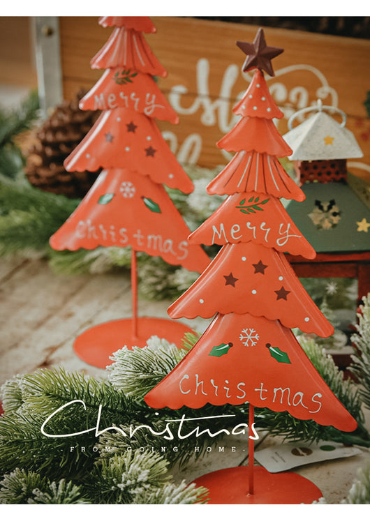 Árbol de Navidad de Metal para Ventana - Adorno Decorativo del Hogar - Image 19