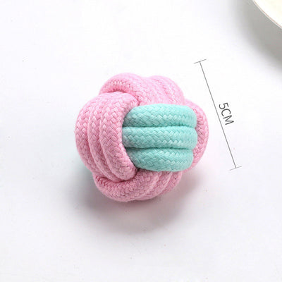 Pelota de Cuerda de Algodón Resistente a Mordidas para Gatos y Perros - Image 6