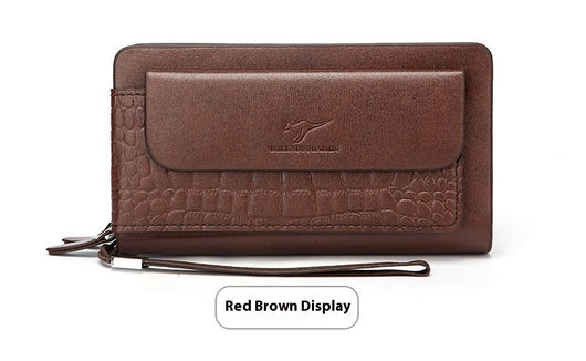 Maletín de Cuero Suave para Hombre con Múltiples Compartimentos - Image 23