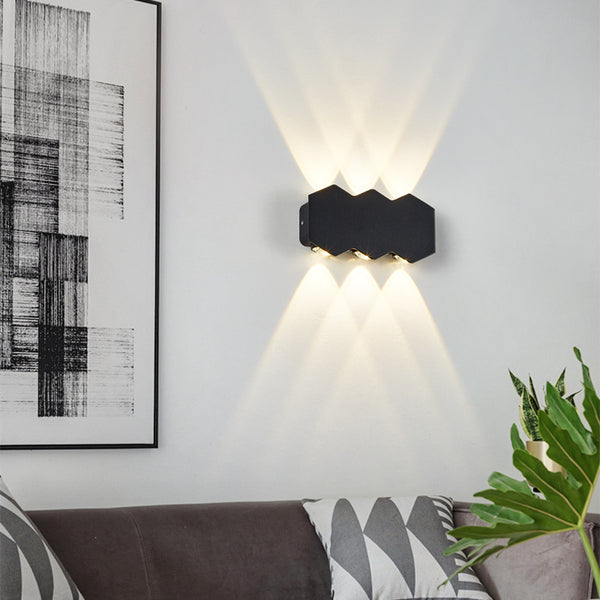 Lámpara de Pared LED Minimalista Onda para Pasillos