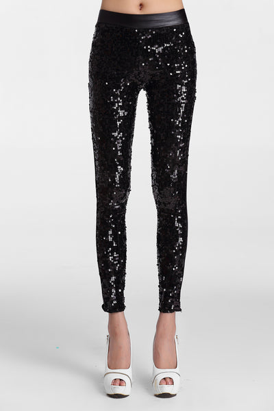 Leggings Talla Grande con Lentejuelas y Máxima Elasticidad - Image 4