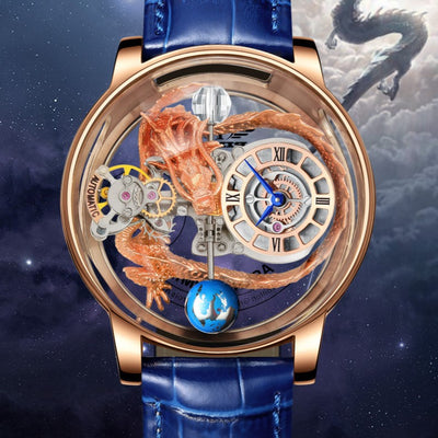 Reloj Tourbillon de Lujo para Hombre - Diseño de Buena Fortuna - Image 10