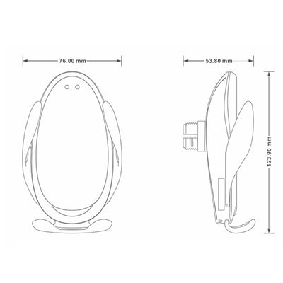 Soporte Magnético para Auto con Carga Inalámbrica por Inducción - Image 12