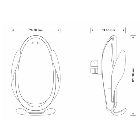 Soporte Magnético para Auto con Carga Inalámbrica por Inducción - Image 12