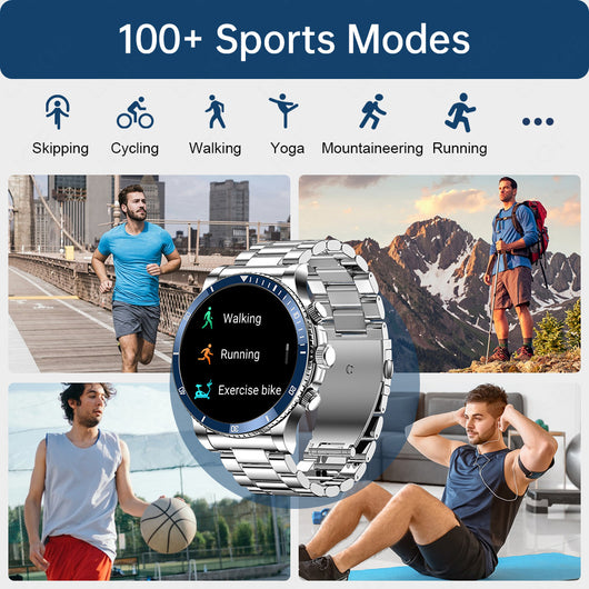Reloj Deportivo Multimodo con Monitor de Frecuencia Cardíaca y Clima - Image 4