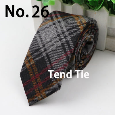 Corbata Ultra Angosta de Lana para Hombre - Elegancia Sofisticada - Image 27