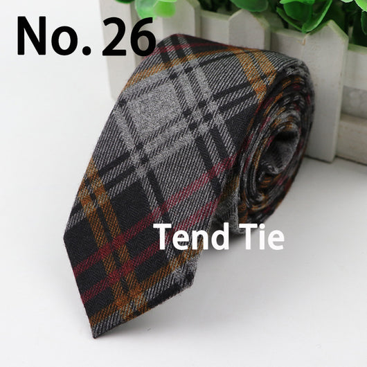 Corbata Ultra Angosta de Lana para Hombre - Elegancia Sofisticada - Image 27