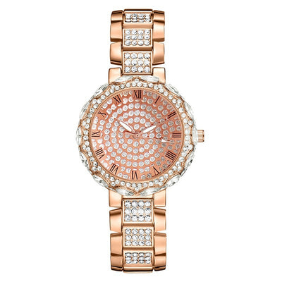 Reloj de Moda para Mujer con Diamantes Incrustados y Banda de Acero - Image 14