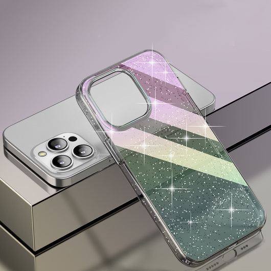 Funda Transparente con Brillo Espejo para Teléfono - Protección Completa - Image 6
