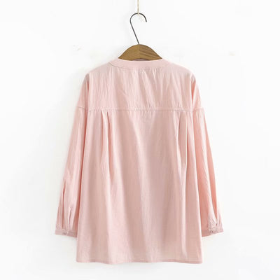 Playera de Algodón Puro con Cuello Redondo - Image 9