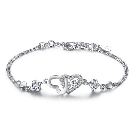 Pulsera de Corazón en Plata 925 con Circonitas - Image 9