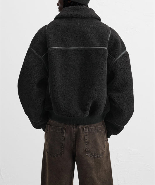 Chaqueta Polar Casual con Solapa para Hombre - Image 14