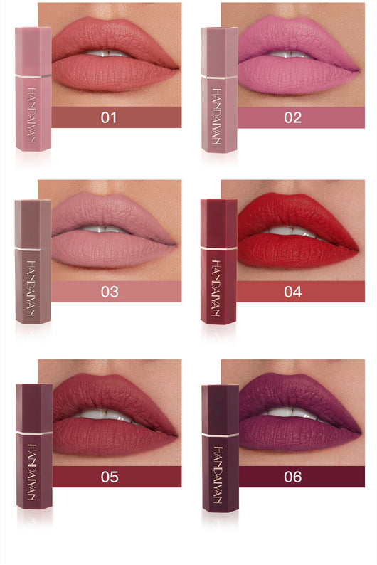 Labial Mate Larga Duración 6 Colores - Fórmula Antiadherente - Image 9