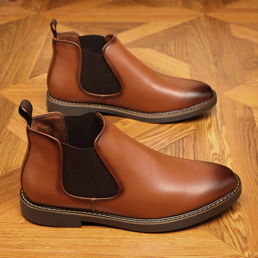 Botas Chelsea Plus Size Otoño Invierno con Doble Elástico - Image 7