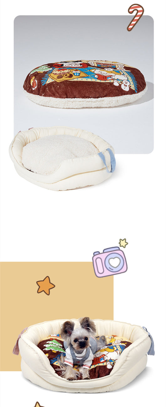 Nido de Descanso Profundo para Gatos - Colección Invierno - Image 8