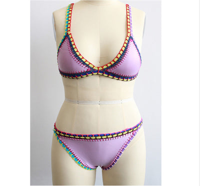 Traje de Baño Bikini Neopreno Sexy con Corte Moderno para Mujer - Image 11