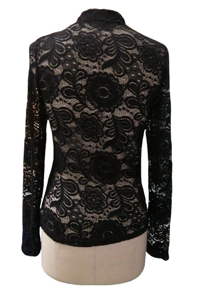 Blusa de Encaje Manga Larga Reductora Versátil - Image 18