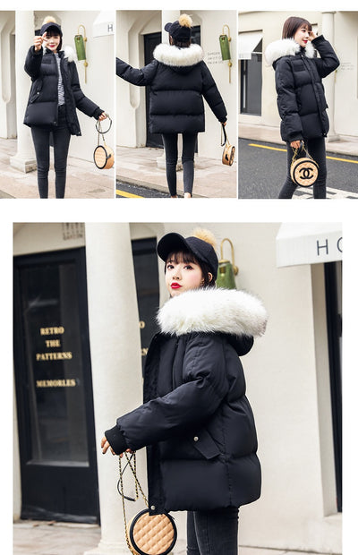 Abrigo Acolchado Coreano Elegante Slim Fit para Mujer - Versátil y Abrigador - Image 15