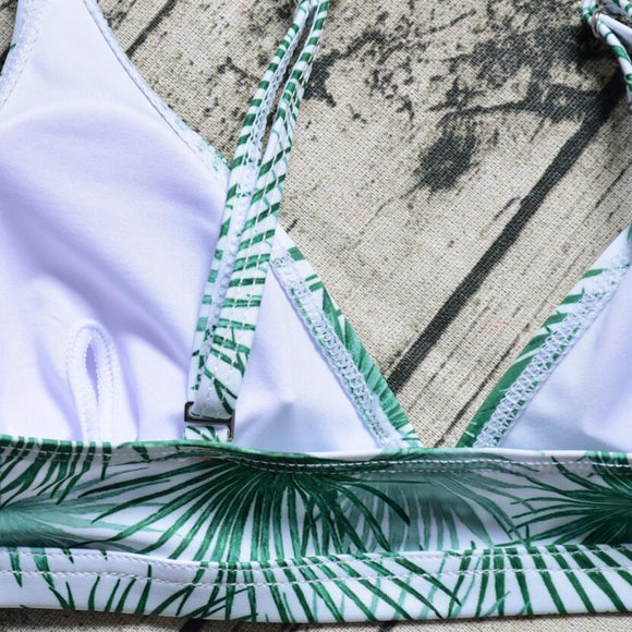 Bikini Sexy Realzador de Dos Piezas con Relleno - Traje de Baño Microforma para Verano