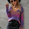 Suéter Tie-Dye Degradado Irregular