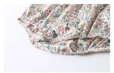 Pelele de Algodón Floral para Bebé - Diseño Pastoral Adorable - Image 14