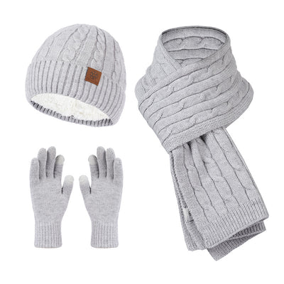 Conjunto Térmico de Alpaca: Bufanda, Gorro y Guantes para Hombre - Image 5