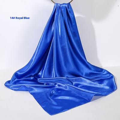 Pañuelo de Seda Artificial 90cm Satinado Brillante - Elegancia Pura - Image 17