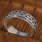 Anillo de Plata Tailandesa Vintage con Cuerda de Cáñamo