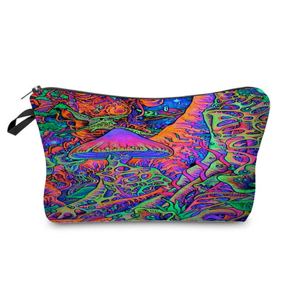 Bolsa de Cosméticos con Estampado de Hongos Fantasy - Image 23