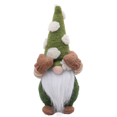 Muñeco Papá Noel Estilo Nórdico para Ventanas y Decoración Navideña - Image 8