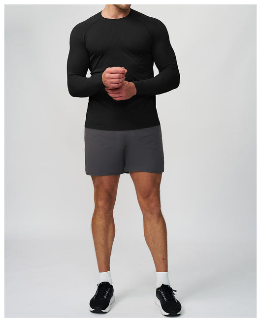 Playera Deportiva Manga Larga Transpirable de Secado Rápido para Hombre - Image 16