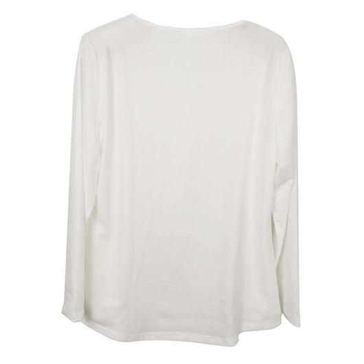 Blusa Plisada Cuello Cuadrado Manga Larga Talla Grande Algodón Imitación - Image 17