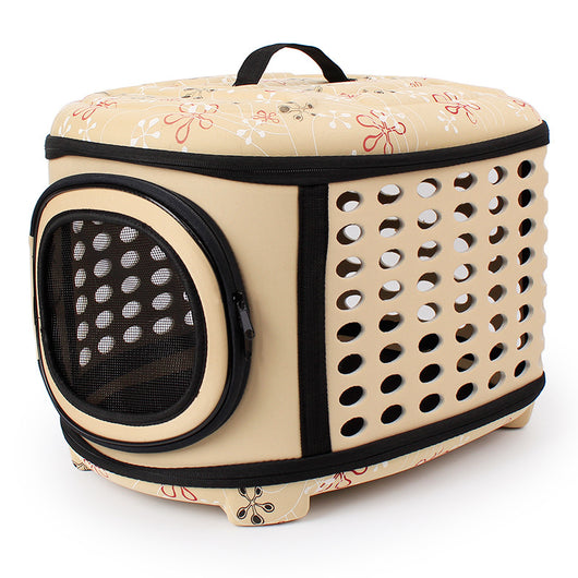Bolsa Transportadora Plegable EVA para Mascotas - Perros y Gatos