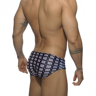 Bóxer de Entrenamiento Estampado Mesh Secado Rápido Cintura Baja - Image 10
