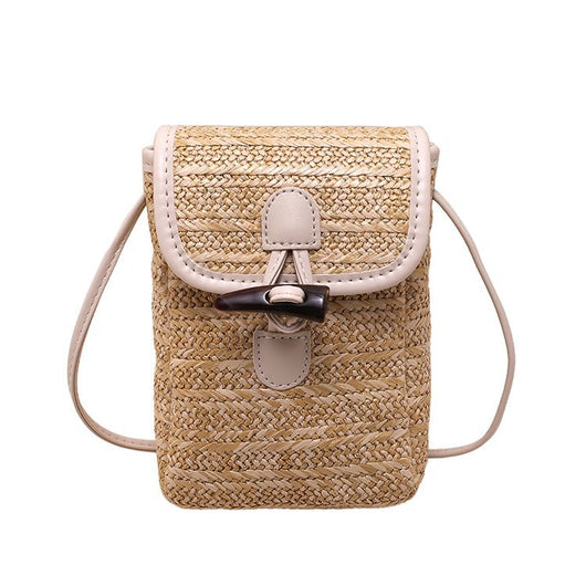 Bolso Crossbody de Paja Casual para Mujer - Image 6