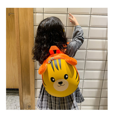 Mochila Escolar Infantil con Diseño de Animales Cartoon y Carcasa Resistente - Image 9