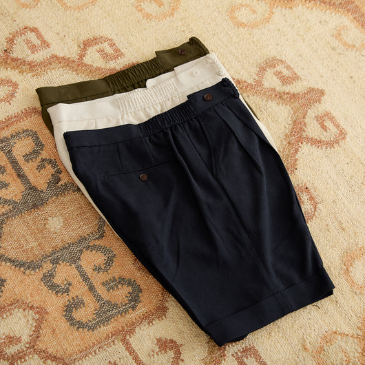 Shorts de Lino Italiano Retro Respirable para Hombre - Comodidad de Verano - Image 15