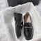 Zapatos Retro de Cuero con Suela Plana - Comodidad Total