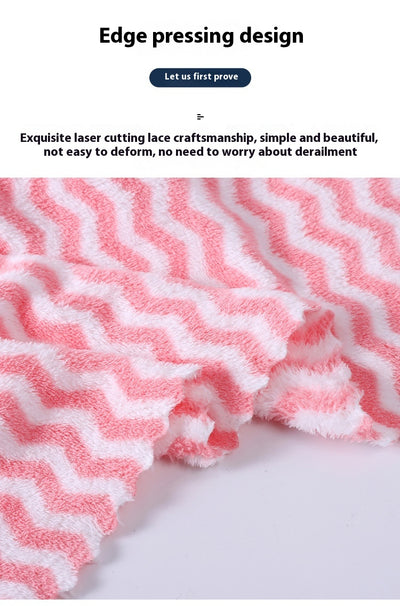 Juego de Toallas Coral Fleece Efecto Agua - Mamá e Hijo - Image 28