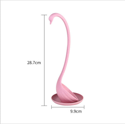 Cucharero Cisne Decorativo con Bandeja - Soporte de Pie - Image 10