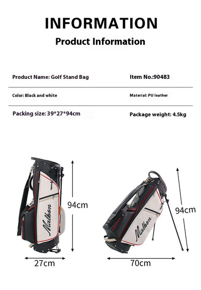 Bolsa de Golf Profesional de Un Hombro Gran Capacidad - Image 12