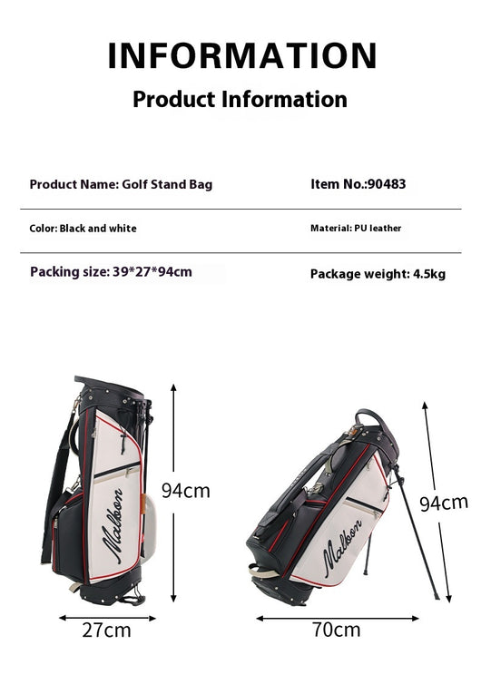 Bolsa de Golf Profesional de Un Hombro Gran Capacidad - Image 12