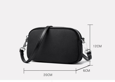 Bolsa Bandolera Cuadrada de Cuero Premium - Diseño Minimalista Versátil - Image 10