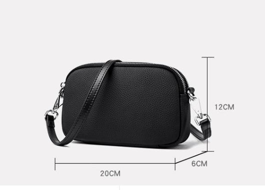 Bolsa Bandolera Cuadrada de Cuero Premium - Diseño Minimalista Versátil - Image 10