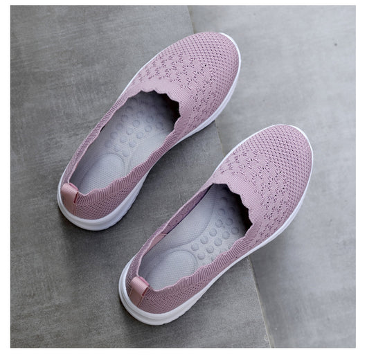 Zapatos Deportivos Tejidos Voladores Talla Grande para Mujer - Image 25