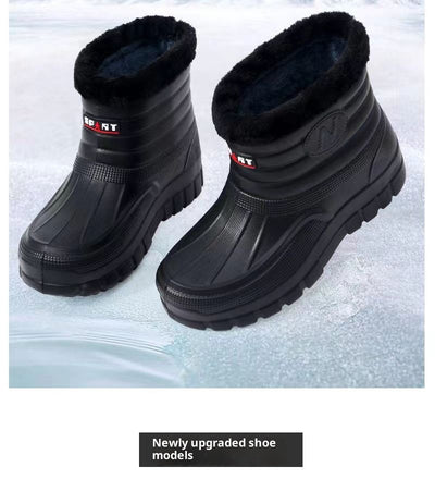 Botas de Trabajo Impermeables con Forro Térmico para Hombre - Image 8